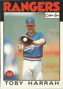 1986 O-Pee-Chee Baseball Cards 072      Toby Harrah